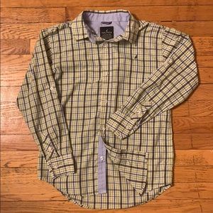 Nautica Striped Buttoned Down Long Sleeve Shirt